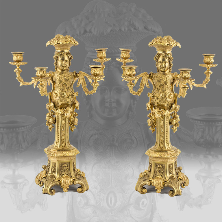 galleria-frison-candelabri-in-bronzo-dorato